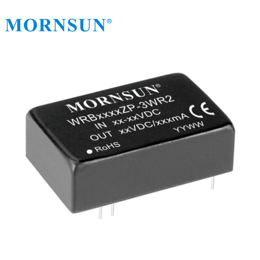 Mornsun 3W DC to DC Converter 4.5V-9V 5V 6V 9V to 5V 3W WRB0505ZP-3WR2 with 3 Years Warranty