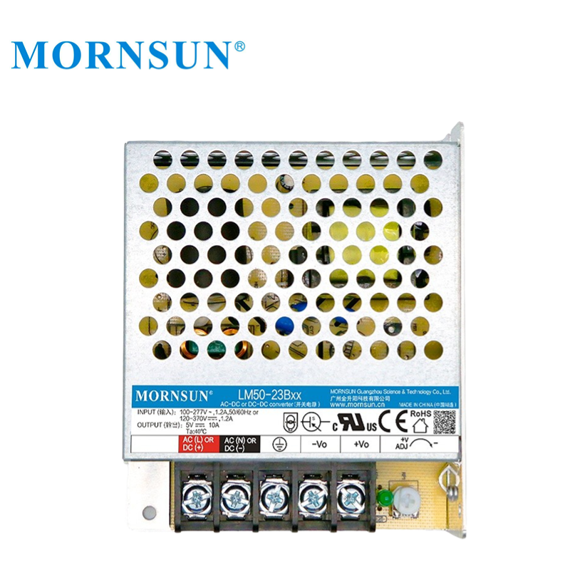 Mornsun Industrial Power Supply LM50-23B12 AC DC 50W 12V 4A Power Supply Transformer 50W 12V Power Supply