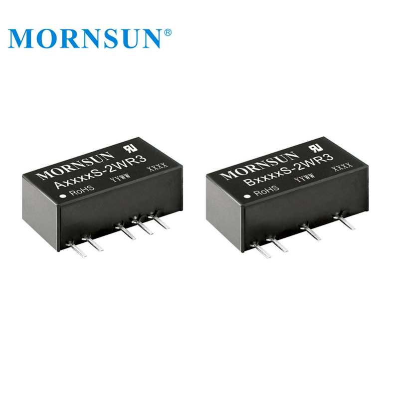 Mornsun A2424S-2WR3 DUAL Output OEM/ODM Available 24V To 24V 2W AC DC Step Down Converter