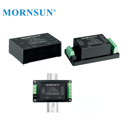 Mornsun LHE20-20D0512-06 DUAL Output AC/DC Converter Isolated AC DC Power Supplies 5V 12V 20W Switching Power Supply