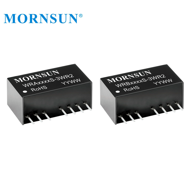 Mornsun WRB1215S-3WR2  9-18V to 15V Step Up Buck Boost Converters 12V to 15V DC DC Boost Converter