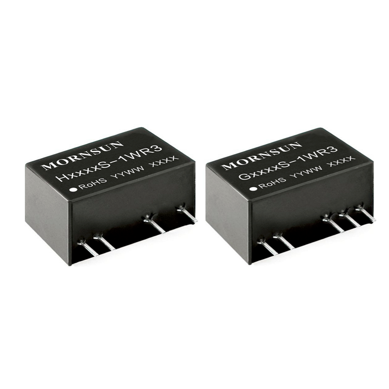 Mornsun Power Converter G2405S-1WR2 Fixed Input 24VDC 1W DUAL Output 5V 1W DC DC Converter