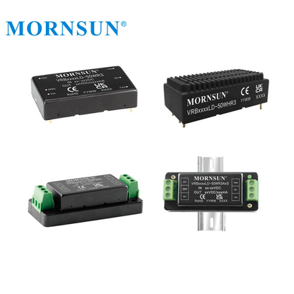 Mornsun VRB4824LD-50WHR3 Ultra-wide Input 36-75VDC DC DC Step Down Buck Converter 24V 50W Power Supply