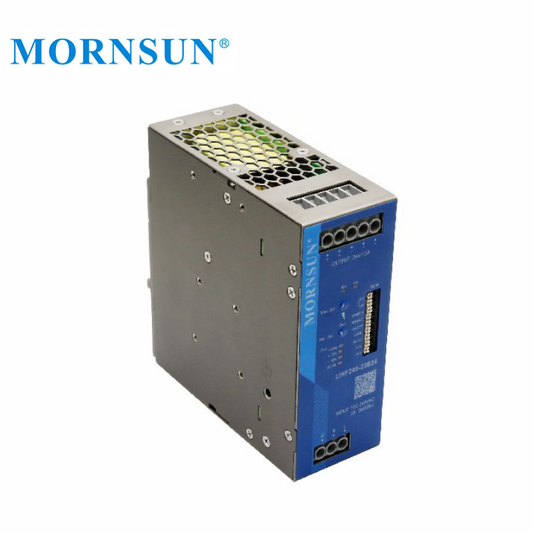 Mornsun Din Rail Power Supply SMPS LIHF240 240W 24V 48V Industrial AC DC DIN RAIL 24V 48V 240W Power Supply with PFC