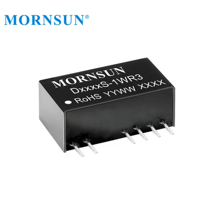 Mornsun E0324S-1WR3 Fixed Input DUAL Output 3.3V to 24V 1W DC Power Supply Converter 1W