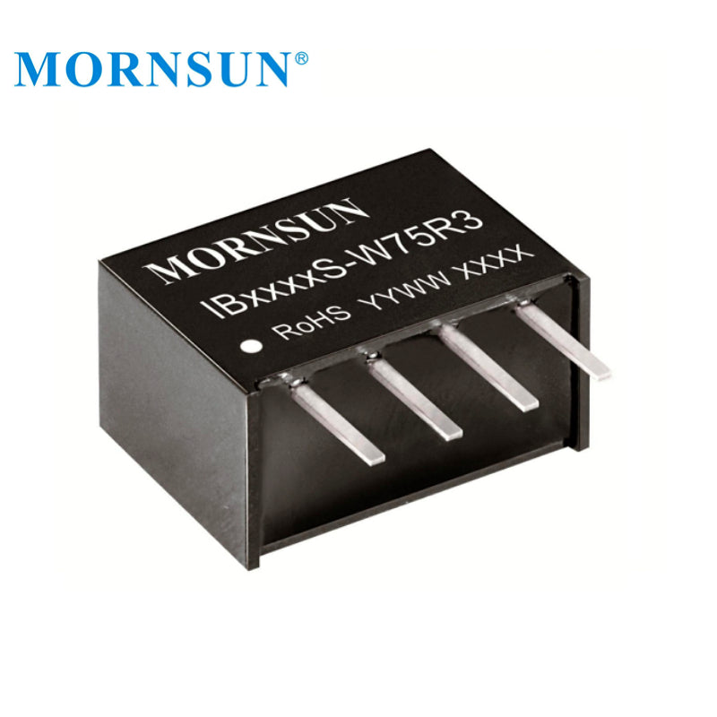 Mornsun IB1212S-W75R3 Fixed Input 12V Single Output Buck Converter 12V to 12V 0.75W DC DC Converter