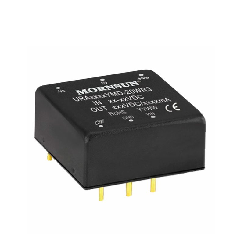 Mornsun URA2424YMD-20WR3 9-36VDC 20W 36V to 24V Open Frame Switching Power Supply Single Output DC DC Converter
