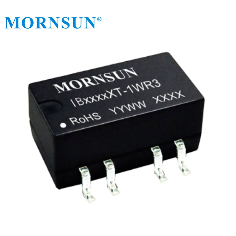 Mornsun IB2405XT-1WR3 Fixed Input 1W 24V DC to 5V 1W DC Step Down Converter