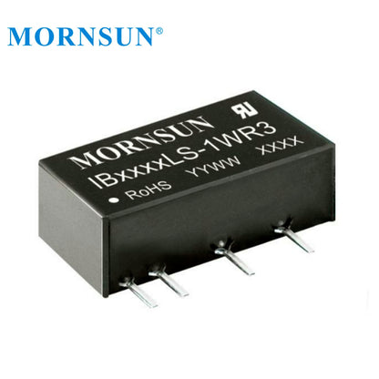 Mornsun IB1212LS-1WR3 Fixed Input Single Output 1W 12V to 12V 1W Voltage Converter DC DC Converter 12V 1W