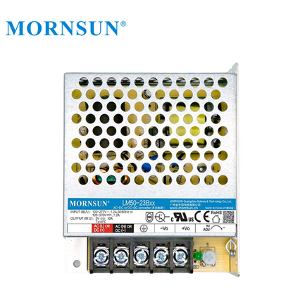Mornsun PSU LM50-23B24 High Quality Universal 50W 24V AC DC Enclosed Switching Power Supply with 3-year Warranty