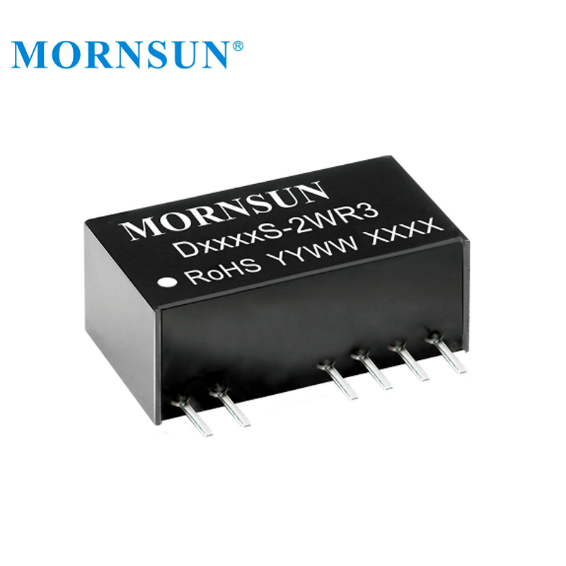 Mornsun D240505S-2WR3 Fixed Input Dual Output DC DC Input 24V to 5V 2W Output Step down Converter Buck Module