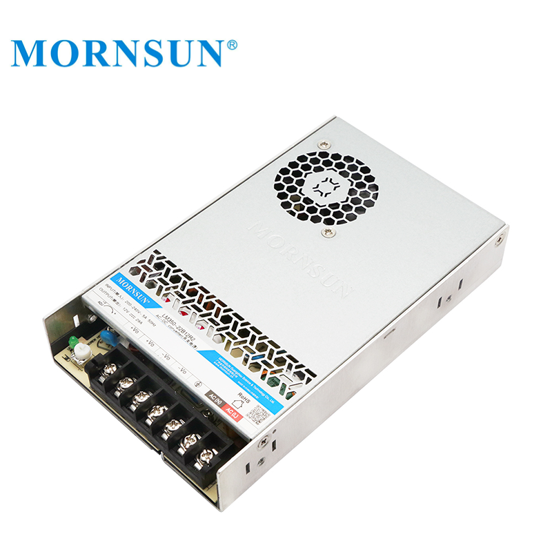 Mornsun Power 350W 24V SMPS LM350-22B24R2 Single Output AC-DC Enclosed Power Supply 24V 350W