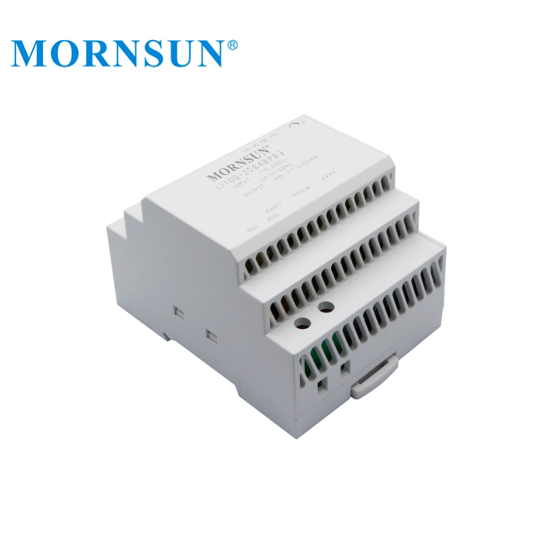 Mornsun SMPS LI100-20B12PR3 AC DC Converter 12V 90W Din Rail Switching Power Supply