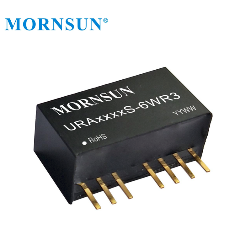 Mornsun URA2415S-6WR3 DUAL Output 9V-36V SIP DC to DC Converter Step Down 24v To 15v Converter