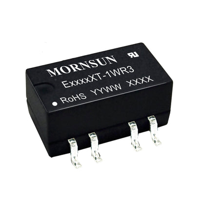 Mornsun E1209XT-1WR3 Fixed Input DUAL Output 1W DC DC Converter 12V to 9V 1W Step Down Converter