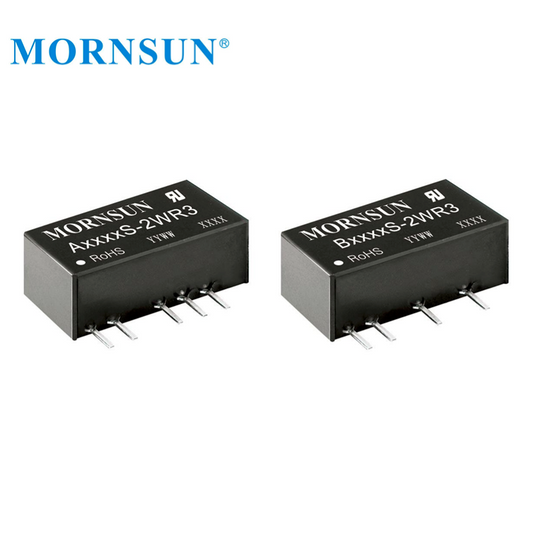 Mornsun B1212S-2WR3 OEM/ODM Available 12V To 12V 2W AC DC Step Down Module Converter