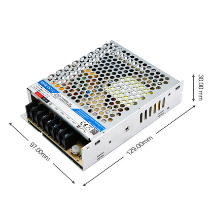 Mornsun LM75-10A0512-30 90-264VAC Enclosed Dual Output AC to DC Switching Power Supply 5V 12V 70W AC DC  Converter