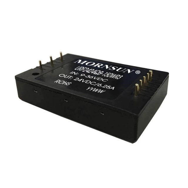 Mornsun URF2424QB-150WR3A5 Board Mount DC-DC Converters 150W 24V 9-36VDC - FEISMAN POWER