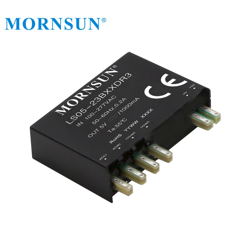 Mornsun LS05-23B24DR3 AC 100-240V to DC 24V 210mA 5W AC/DC Customized PCBA Open Frame Switching Power Supply