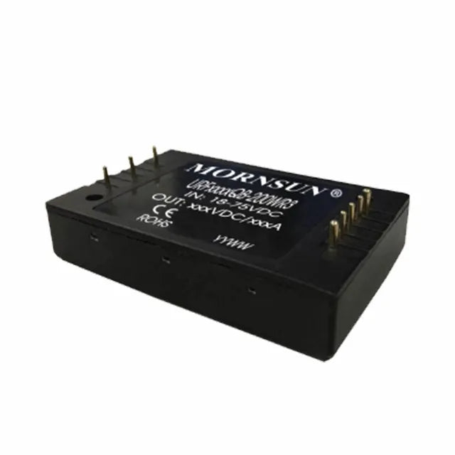Mornsun URF4836QB-200WR3 Board Mount DC-DC Converters 200W 36V 48V 18-75VDC - FEISMAN POWER