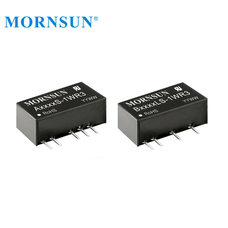 Mornsun B0503LS-1WR3 Fixed Input Unregulated Single Output 5V To 3.3V 1W DC/DC Converter Step Down Converter