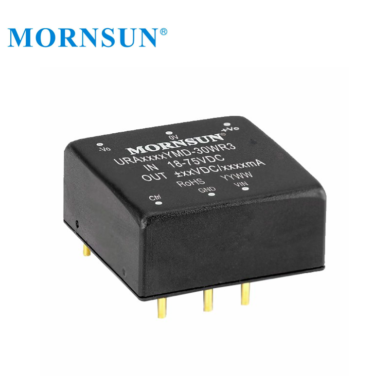 Mornsun URA4812YMD-30WR3 Ultra-wide Input DUAL Output 30W 9V-36V 27V 24V to 12V 30W Voltage Converter DC DC Converter 12V 30W - FEISMAN POWER