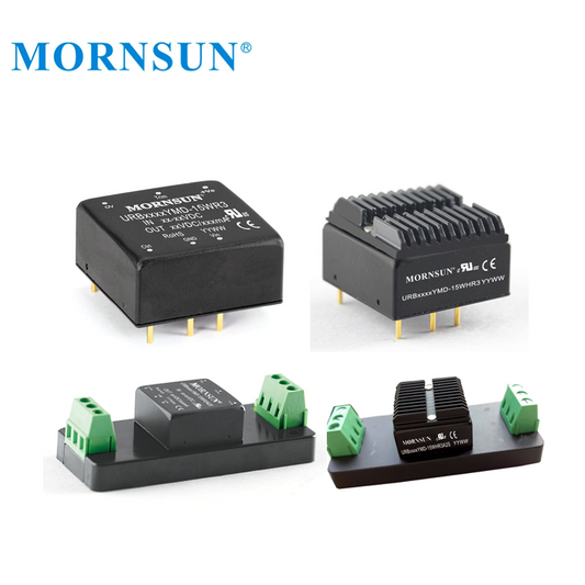 Mornsun URB2403YMD-15WR3 Isolated 9-36V 24V 12V Input Single Output 3.3V 15W DC DC Converter Power Converters Modules For PCB