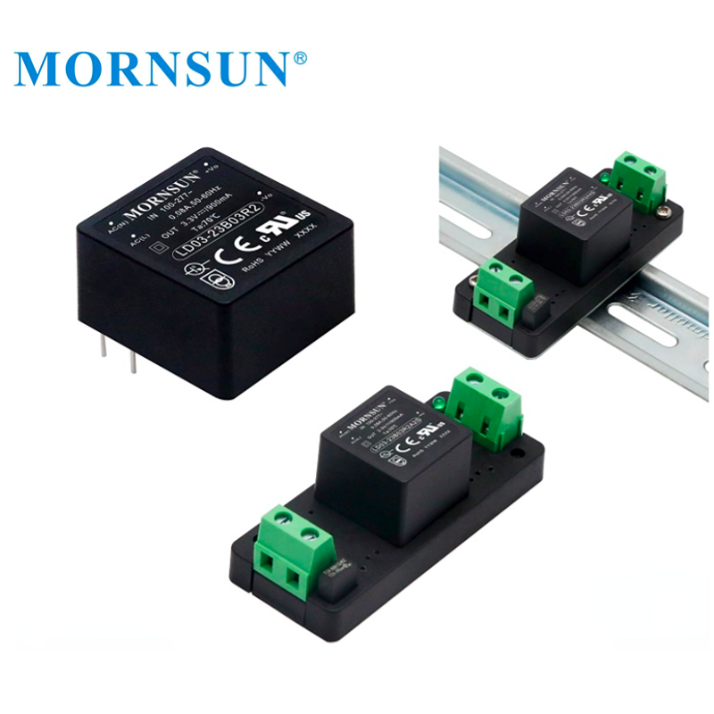 Mornsun LD03-23B09R2 3W Original 9V Open Frame Power Supply 9V SMPS 3W AC DC Power Module Switching Power Supply