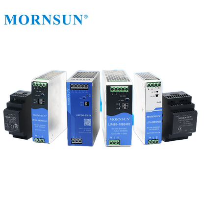 Mornsun AC DC Switching Power Supply 5V 12V 15V 24V 48V 1A 1.5A 2A 2.5A 3A 4A 4.5A 6.5A 15W 30W 60W Din Rail Power Supply