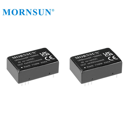 Mornsun URA2412ZP-10WR3 Dual Output Step Down DC DC Converter 9V-36V 24V To 12V for Industrial Control Medical Electric Power