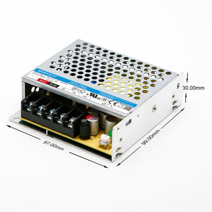 Mornsun AC DC Power LM75-23B15 75W 15V 5A Power Supply SMPS Switching Power Supply for LED Advertising Display