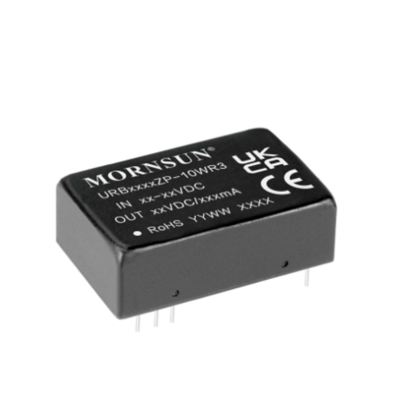 Mornsun URB4812ZP-10WR3 Ultra-wide Input 18-75VDC Single Output Buck Converter 10W 48V to 12V DC DC Converter