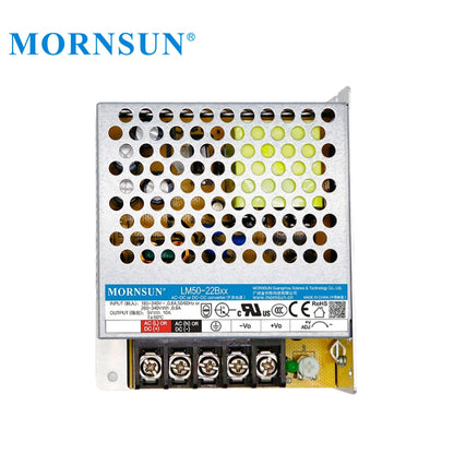 Mornsun Power Supply 24V LM50-22B24 50W 24V AC DC Adjustment Single Output Enclosed Switching Power Supply