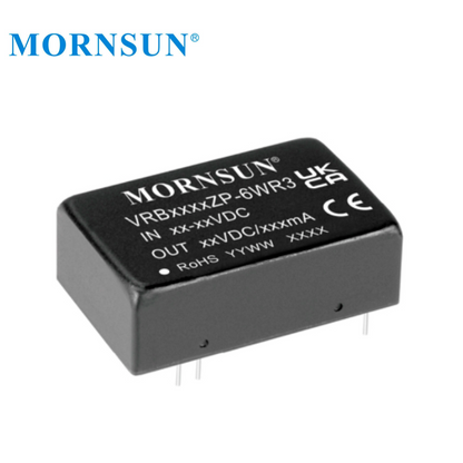 Mornsun VRB0515ZP-6WR3 9V to 15V Power Supply 5V to 15V 6W DC DC Converter for Industrial Control Medical