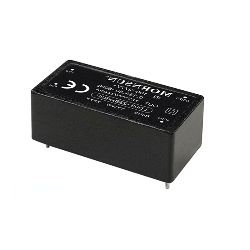 Mornsun LD03-23B03R2P AC/DC Converter Isolated AC DC Power Supplies 3.3V 600mA 2W Switching Power Supply