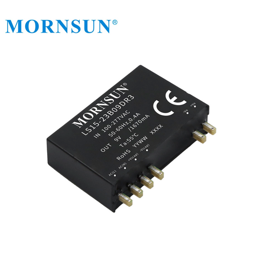 Mornsun LS15-23B09DR3 SMPS AC/DC Open Frame Switching Power Supply 9V 15W Green PCB Type Medical Power Supply