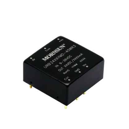 Mornsun URB2403YMD-40WR3 Ultra-wide Input 40W 9V-36V 12V 24V DC to 3.3V 40W DC Step up Boost Converter