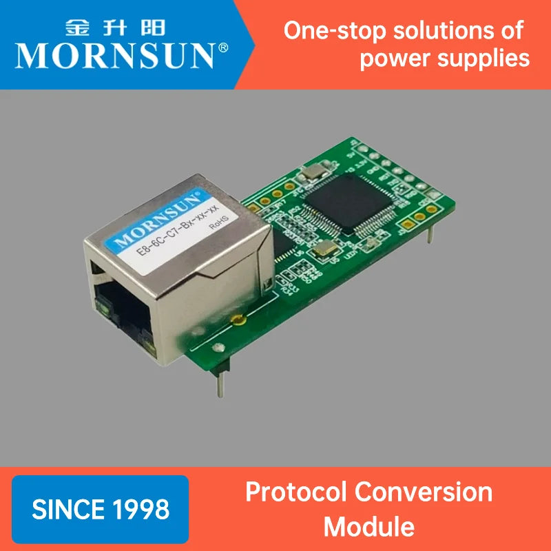 Mornsun Protocol Conversion Module Converts TD3USPCAN CAN Bus Network and Serial Port to Ethernet Transceiver Module - FEISMAN POWER