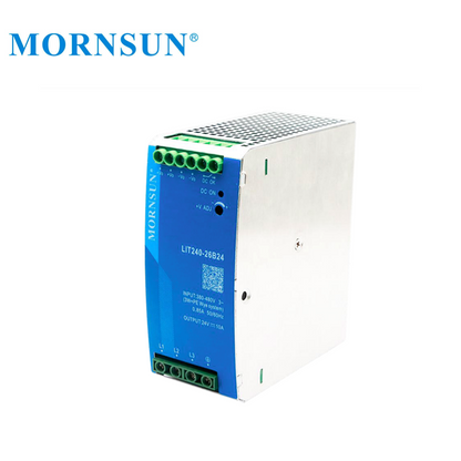 Mornsun LIT240-26B24 240W 24V 10A Din Rail Switching Power Supply Module Three-phase Din Rail Power Supply