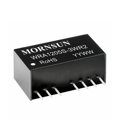 Mornsun WRB0512S-3WR2 DC 4.5-9V 5V 9V/6v to 12V 3W Step Up Power Module Mini DC-DC Step Up Boost Module Power Converter