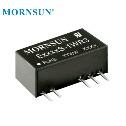 Mornsun E1203S-1WR3 Fixed Input Dual Output 12V SIP DC to DC Converter Step Down 12v To 3.3V 1W Converter