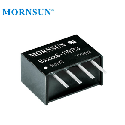 Mornsun B0524S-1WR3 Fixed Input 5V 24V Step Up DC 24V 1W Converter Module Adjustable