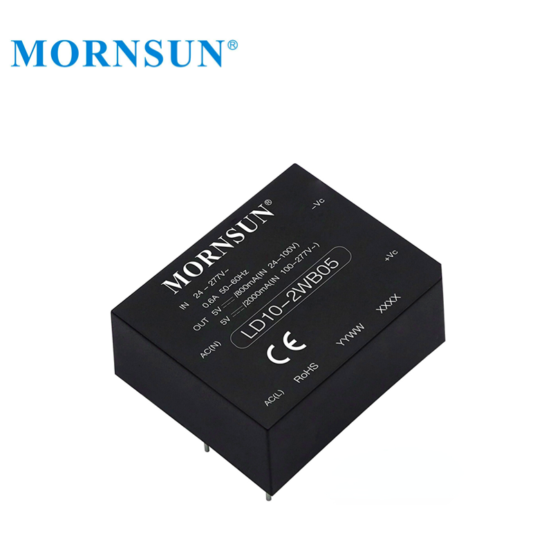 Mornsun LD10-2WB05 AC DC 5V 2A 10W Buck Converter AC 220V to 5V DC Step Down Transformer Power Supply Module 5V 10W