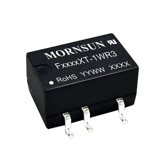 Mornsun F1215XT-1WR3 Fixed Input 12V to 15V 1W Step Up Buck Boost Converters 12 to 15V 1W DC DC Boost Converter