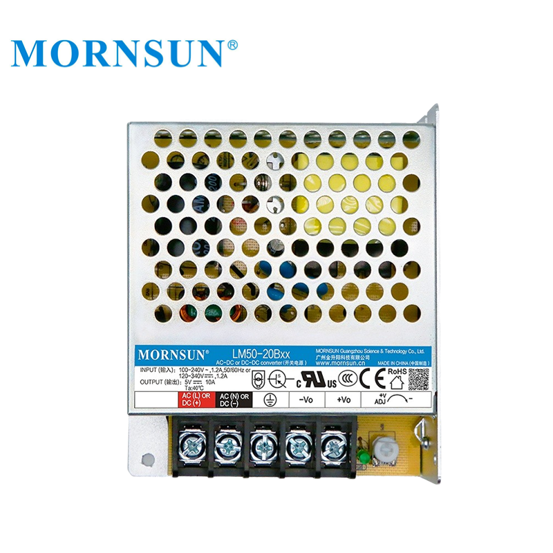 Mornsun Industrial Outdoor Power Supply 15V 150W LM50-20B15 50W 15V Switching Power Supply AC DC