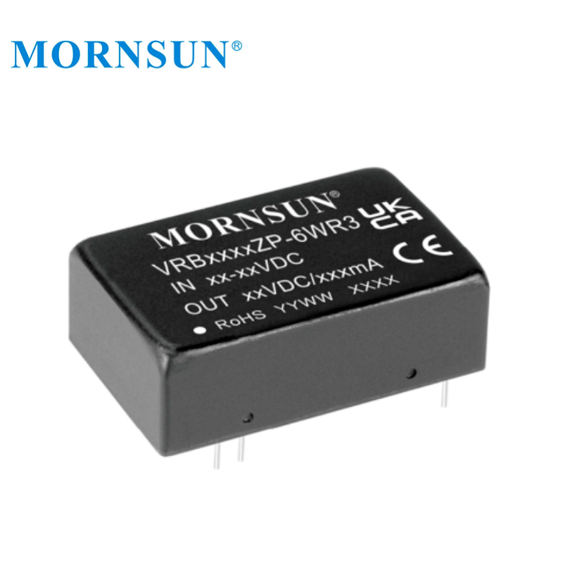 Mornsun VRB1224ZP-6WR3 9V-18V Input Step Up Voltage Regulator 12V to 24V 6W DC DC Power Supply Mini Voltage Buck Converter