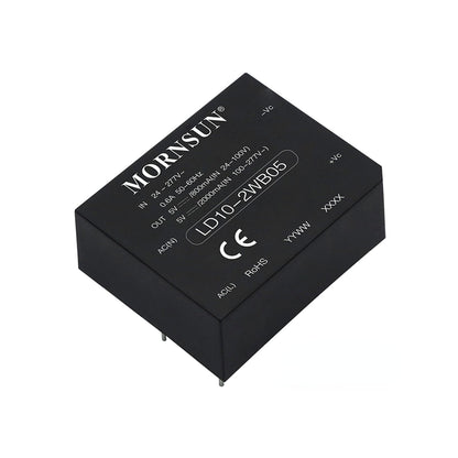 Mornsun LD10-2WB15 Highly Efficient AC to DC PCB Mounted Converter 10W 15V for Industrial Control Electric Power Supply