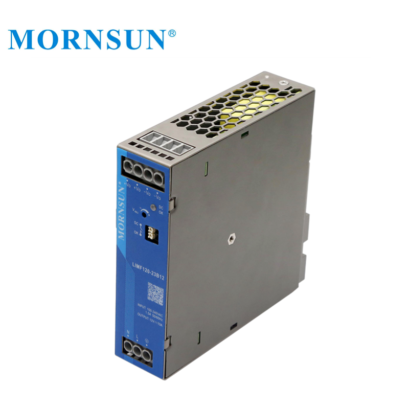 Mornsun SMPS Din Rail AC DC LIMF120-23B48 High-end 48V 120W Din Rail Switching Power Supplies for Electronic Equipment Automatic