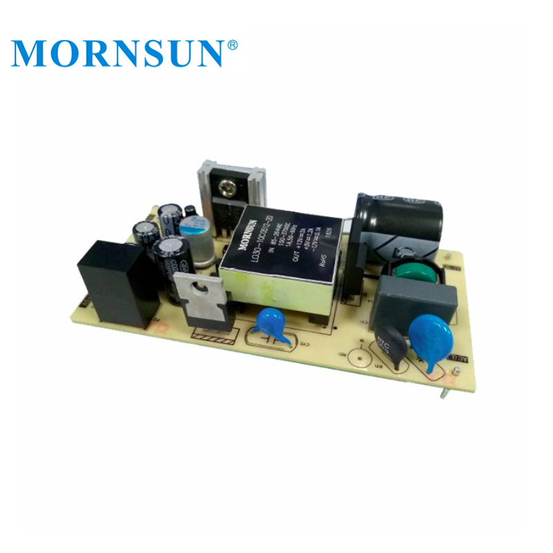 Mornsun LO30-10C0512-20 Triple Output 85-264VAC 35W 5V 12V -12V AC DC Manufacturer Open Frame 35W AC DC Switching Power Supply