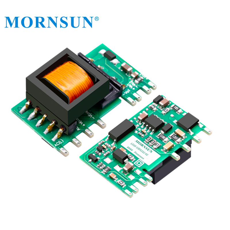 Mornsun LS10-13D1212-02 DUAL Output Bare Board Open Frame 10W 12V Power Supply Step Down Module AC DC Converter